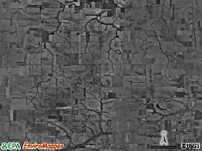 Osco township, Illinois satellite photo by USGS