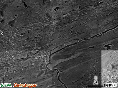 Smithfield township, Pennsylvania satellite photo by USGS
