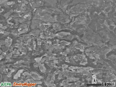 Bloom township, Pennsylvania satellite photo by USGS