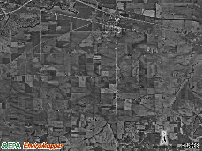 Annawan township, Illinois satellite photo by USGS