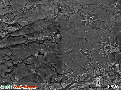 Penn Forest township, Pennsylvania satellite photo by USGS