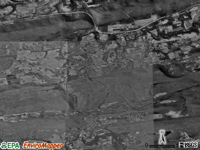 Black Creek township, Pennsylvania satellite photo by USGS