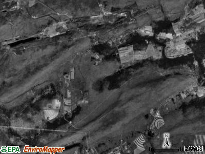 Lausanne township, Pennsylvania satellite photo by USGS