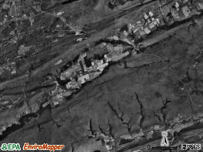 Packer township, Pennsylvania satellite photo by USGS