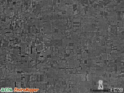Washington township, Illinois satellite photo by USGS