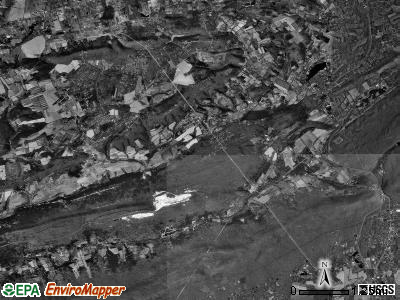 Ross township, Pennsylvania satellite photo by USGS