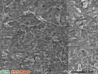 Summit township, Pennsylvania satellite photo by USGS