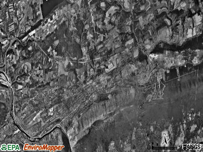 Lower Towamensing township, Pennsylvania satellite photo by USGS