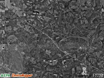 Darlington township, Pennsylvania satellite photo by USGS