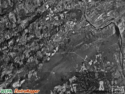 East Penn township, Pennsylvania satellite photo by USGS