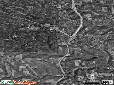 Chippewa township, Pennsylvania satellite photo by USGS