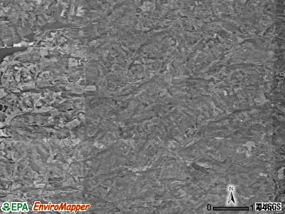 Washington township, Pennsylvania satellite photo by USGS