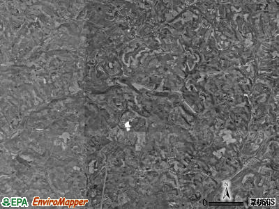 Rayne township, Pennsylvania satellite photo by USGS