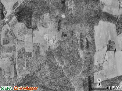 Cowanshannock township, Pennsylvania satellite photo by USGS