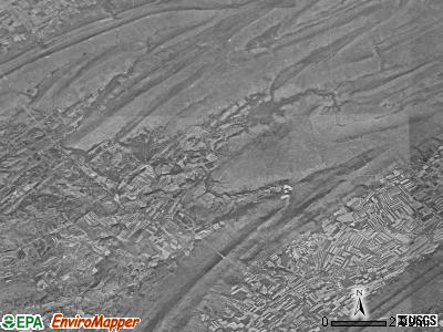 Jackson township, Pennsylvania satellite photo by USGS