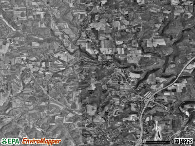Buffalo township, Pennsylvania satellite photo by USGS