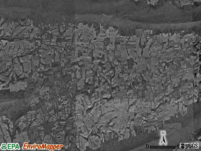 Upper Mahanoy township, Pennsylvania satellite photo by USGS