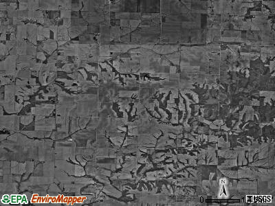 Duncan township, Illinois satellite photo by USGS