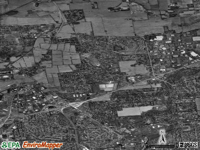 Hanover township, Pennsylvania satellite photo by USGS