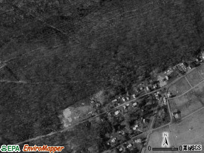Norwegian township, Pennsylvania satellite photo by USGS