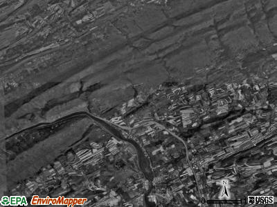 Fermanagh township, Pennsylvania satellite photo by USGS