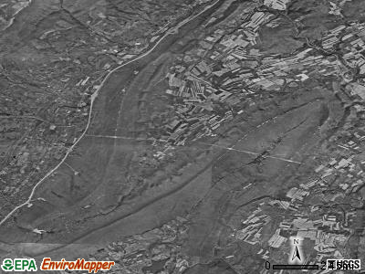 Tyrone township, Pennsylvania satellite photo by USGS
