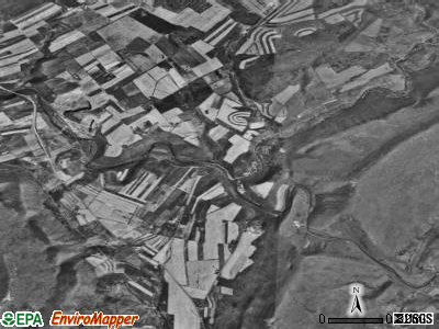 Spruce Creek township, Pennsylvania satellite photo by USGS