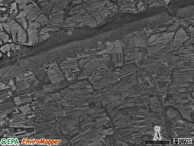 Mifflin township, Pennsylvania satellite photo by USGS