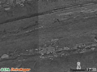 Williams township, Pennsylvania satellite photo by USGS