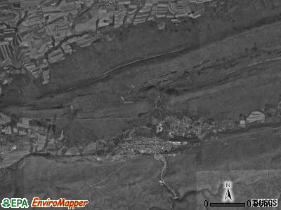 Wiconisco township, Pennsylvania satellite photo by USGS
