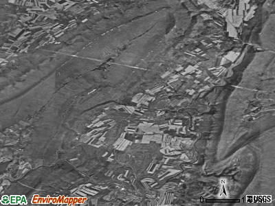 Catharine township, Pennsylvania satellite photo by USGS