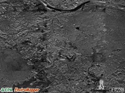 Nockamixon township, Pennsylvania satellite photo by USGS