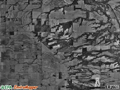 Indiantown township, Illinois satellite photo by USGS