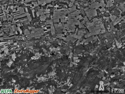 Longswamp township, Pennsylvania satellite photo by USGS