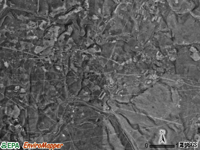 East Wheatfield township, Pennsylvania satellite photo by USGS