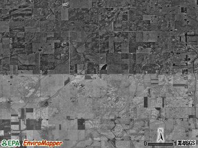 Sumner township, Illinois satellite photo by USGS