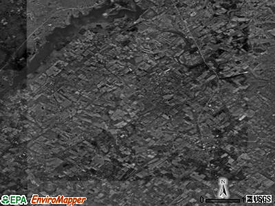 Bedminster township, Pennsylvania satellite photo by USGS