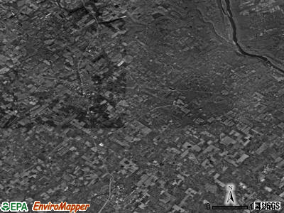 Plumstead township, Pennsylvania satellite photo by USGS