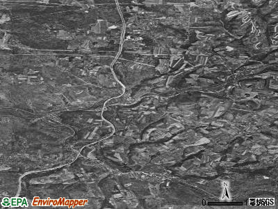 Croyle township, Pennsylvania satellite photo by USGS