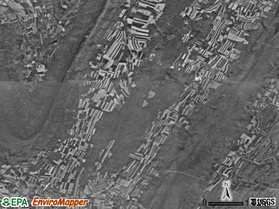 Huston township, Pennsylvania satellite photo by USGS