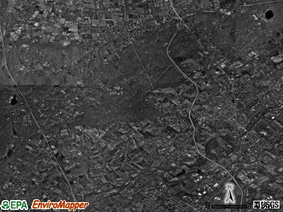 West Rockhill township, Pennsylvania satellite photo by USGS