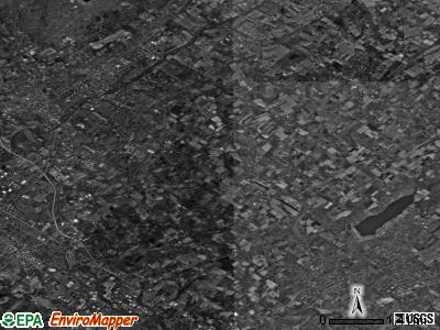 Hilltown township, Pennsylvania satellite photo by USGS