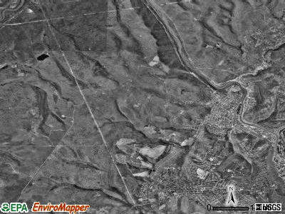 Lower Yoder township, Pennsylvania satellite photo by USGS