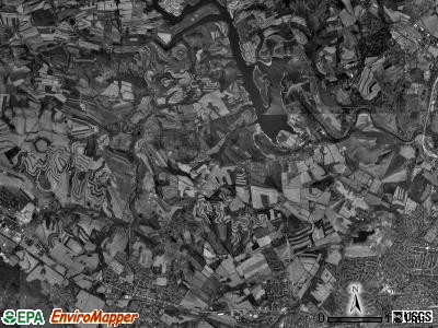 Lower Heidelberg township, Pennsylvania satellite photo by USGS