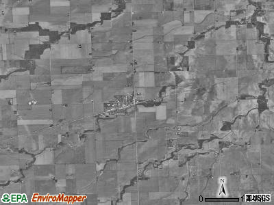 Mazon township, Illinois satellite photo by USGS