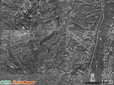 Greenfield township, Pennsylvania satellite photo by USGS