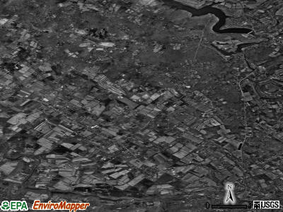 Upper Frederick township, Pennsylvania satellite photo by USGS