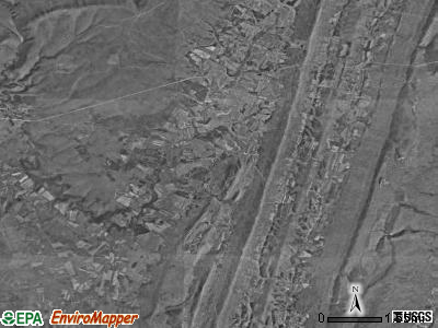 Cass township, Pennsylvania satellite photo by USGS