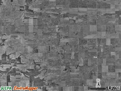 Farm Ridge township, Illinois satellite photo by USGS