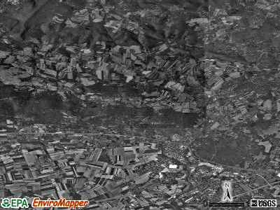 West Cocalico township, Pennsylvania satellite photo by USGS